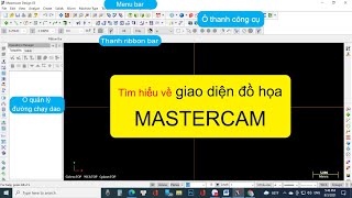 Mastercam 2D Tìm hiểu về giao diện đồ họa phần mềm MastercamBài 1 [upl. by Eliathas]