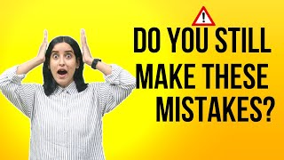 Do You Still Make These Grammatical Mistakes  Learn 5 Mistakes that VERY FEW People Know Of [upl. by Rese608]