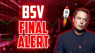 BSV FINAL ALERT THAT WILL SHOCK YOU  BITCOIN SV PRICE PREDICTION 2023 [upl. by Hallock]