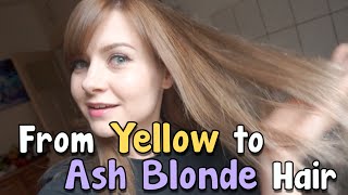 Fix Brassy Blonde Hair  Loreal Excellence 71 Ash Blonde [upl. by Sandler704]