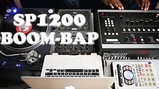 Jazzy boom bap beat on Rossum SP1200 • phdirac [upl. by Ynatsed]