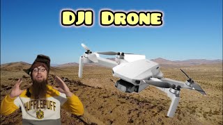 DJI drone unboxing and testing it out only 200 [upl. by Vinny]