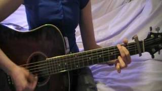 Justin Bieber FT Sean Kingston  Eenie Meenie  Guitar cover [upl. by Neliak]