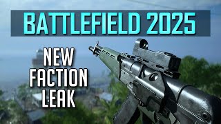 New Battlefield 2025 Leak Reveals Possible Factions👀 [upl. by Azirb]