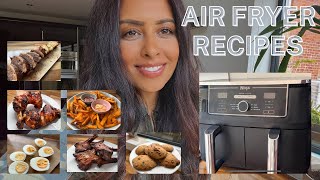 AIR FRYER RECIPES  THINGS YOU CAN MAKE IN YOUR AIR FRYER  NINJA DUAL ZONE [upl. by Retha]