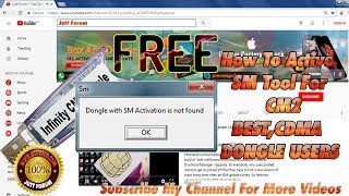 How to Activation Free Infinity Dongle CM2 SM Tool Samsung Tool By Amran Ch [upl. by Atener]