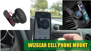 WizGear Magnetic Car Mount Review [upl. by Ymma]