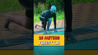 25 Meters Freestyle swimming olympics practice  Diving Swimlikepro swimming paris2024 [upl. by Suiddaht455]