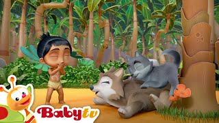 ¡Mowgli y la pandilla están bromeando 🤪 El Libro de la Selva próximamente en BabyTVSP [upl. by Aztiraj]