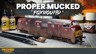 Weathering a Class 42 Warship  Proper Mucked Ep 1 [upl. by Xaviera]