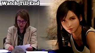 Italian Senate meeting interrupted by 30 secs of Tifa Lockharts video [upl. by Anchie508]