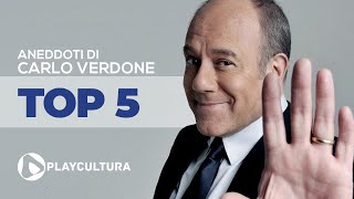 Top 5 aneddoti di Carlo Verdone [upl. by Braasch]