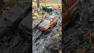 Muck Madness RC Chaos in Deep Mud Dive 💦🚗 Shorts rctrophy offroadadventure [upl. by Severen]