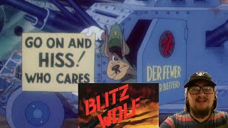 Tex Avery Blitz Wolf 1942  First Time Watching  A Wartime Twist on the Three Little Pigs [upl. by Anitsyrc]