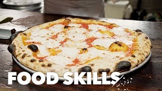 The Perfect WoodFired Pizza According to Robertas  Food Skills [upl. by Ahsiaa]