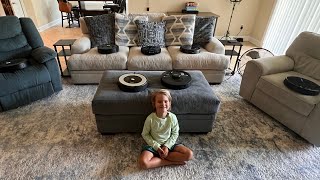 Can 7 Robot Vacuums clean our entire living room [upl. by Matrona272]