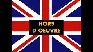 How to pronounce quot Hors doeuvre quot in English Authentic British accent [upl. by Myrwyn]