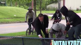 Russian Hitman In The Hood Prank [upl. by Pernell646]