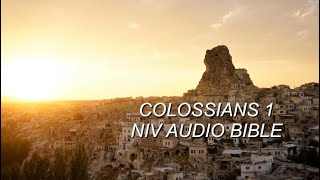 COLOSSIANS 1 NIV AUDIO BIBLE with text [upl. by Thrasher]