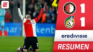 SANTIAGO GIMÉNEZ marcó un GOLAZO DE CHILENA para salvar al FEYENOORD vs Fortuna Sittard  Eredivise [upl. by Tocs]