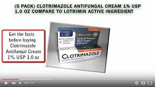 Clotrimazole Antifungal Cream [upl. by Oakman]