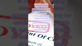 Real Estate Principles Test Chapter 9 Contract Law Q387 [upl. by Regnij]