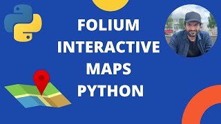 Interactive maps using Folium  Python [upl. by Diad543]