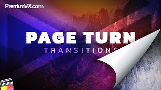 Page Turn Transitions for Final Cut Pro [upl. by Worth]