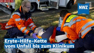 ErsteHilfeKette vom Unfall bis zum Klinikum [upl. by Asi]