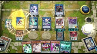 Masterduel 15 Card Combo Wakaushi into Full Amorphage Lock [upl. by Suoicserp]