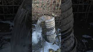 Dam Spillway Controls Vibrant Pond [upl. by Ahsenwahs845]