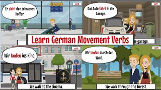 Essential Movement Verbs for Everyday German – A1A2 [upl. by Descombes]