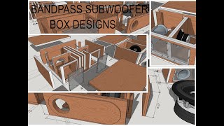 BANDPASS SUBWOOFER BOX DESIGNS [upl. by Bourke]