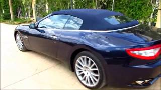 Maserati GranCabrio POV [upl. by Kciredec]