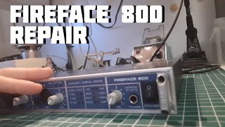 Fireface 800 Repair [upl. by Rammus884]