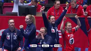 Netherlands vs Norway  Highlights  26th IHF Womens World Championship [upl. by Notsej]