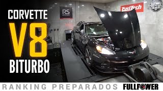 Dois turbos e um V8 tome força e potência nesse Corvette [upl. by Edniya]