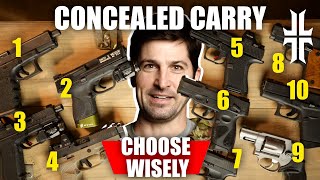 Choosing the BEST Gun for Conceal Carry [upl. by Arad943]