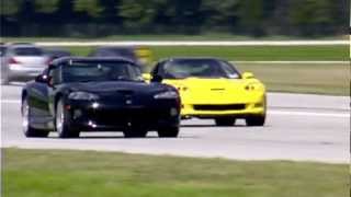 Corvette ZR1 vs Dodge Viper RT10 [upl. by Flannery]