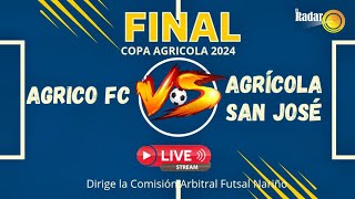 Agríco 🆚 Agrícola San José Final Copa Agrícola 2024 Radar Deportivo en vivo [upl. by Eirovi594]