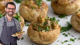 Stuffed Mushrooms Recipe [upl. by Enelec]