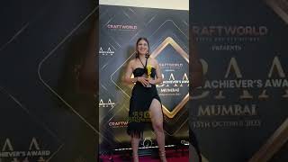 Jasleen Matharu At India Bizz Achievers Award 2023 [upl. by Rintoul]