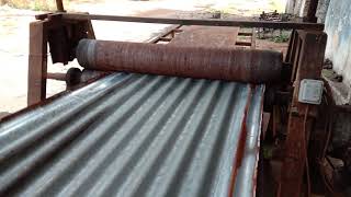 Flattening Corrugated Iron [upl. by Tini]