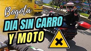 DIA SIN CARRO Y SIN MOTO EN BOGOTÁ 🚫 UNA AVENTURA EN MOTO ELÉCTRICA ⚡🏁🛴🥳 [upl. by Kcirevam]