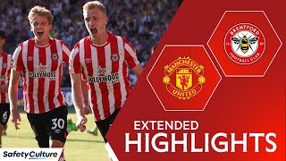 Brentford 40 Manchester United  Extended Highlights [upl. by Amahcen]