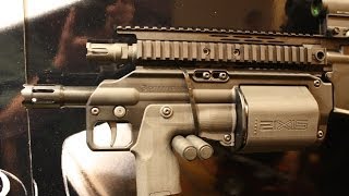 Crye Precision SIX12 Revolver Shotgun  SHOT Show 2014 [upl. by Aslehc]