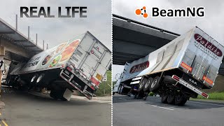 Accidents Based on Real Life Incidents  Compilation  BeamNGdrive 03 [upl. by Anitnerolf]