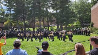 Appalachian State Marching Mountaineers  Broyhill pregame concert 9223  Hi Hi Yikas [upl. by Yelena975]