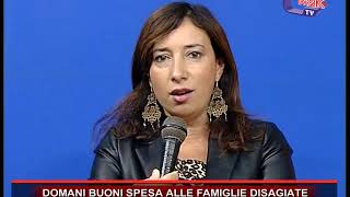 DOMANI BUONI SPESA ALLE FAMIGLIE DISAGIATE [upl. by Melleta961]