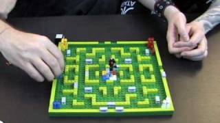 Toy Brief 48  Minotaurus LEGO Game Set 3841 Opening Building Review Play [upl. by Festa485]